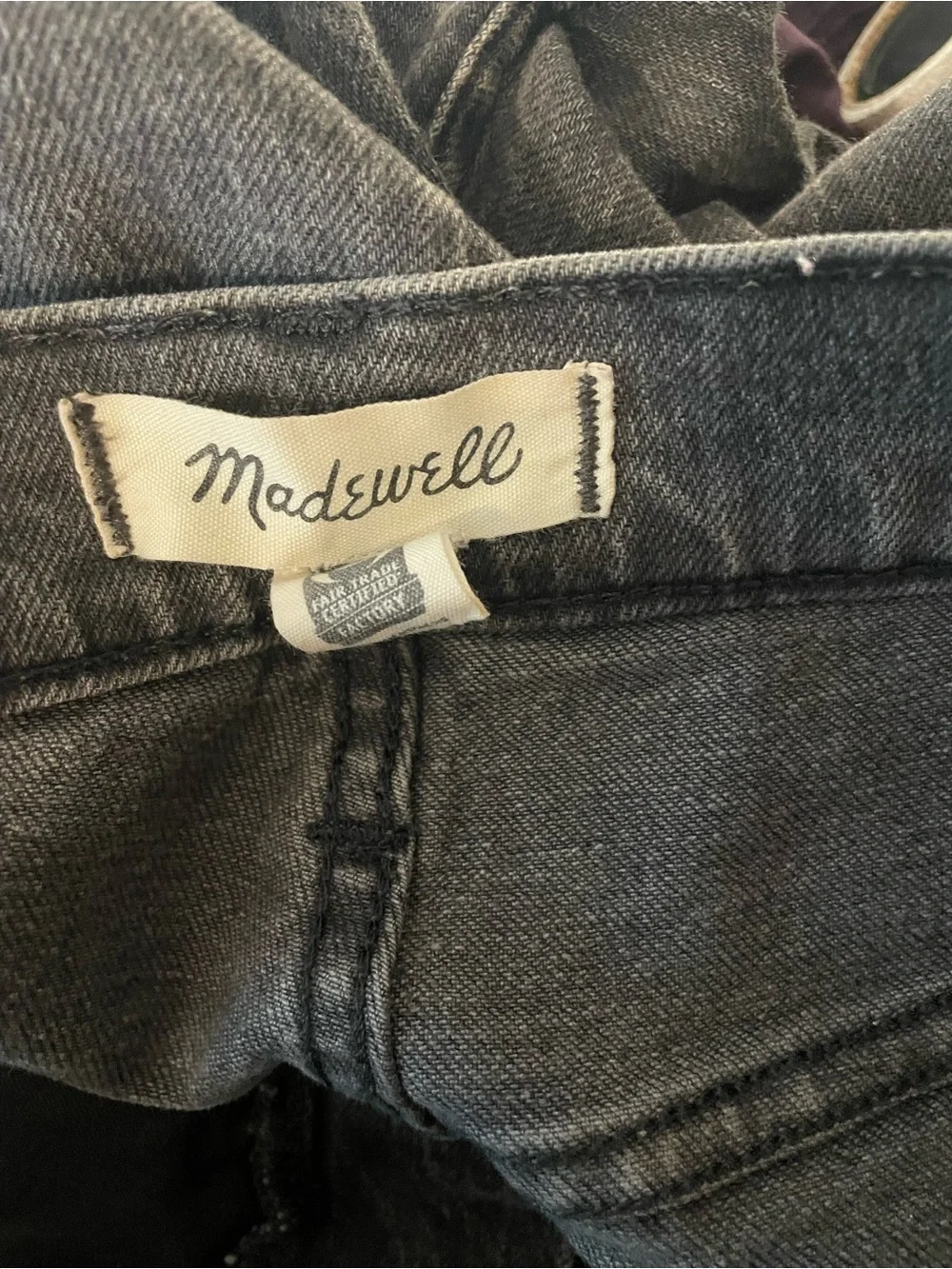 Madewell The Perfect Vintage Straight Jeans Size 27